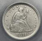 1875-s Twenty Cent Piece 20c Choice Vf  Details Very Fine Cleaned Type Coin