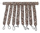 Heatless Hair Curler Headband  Leopard  No Heat Curling Rod Satin Roller  Nib