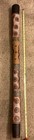 Hand-painted Curved Didgeridoo     Aboriginal Style Art     Snakes 2    X 41   