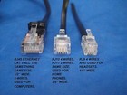 Us Seller Usb Female Rj11 Rj12 4pin Network Adapter Converter Phone Jack Af 6p4c