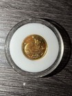 1996 Isle Of Man 1 25 Crown Gold Proof 0 999 Elizabeth Ii Manx Cat 