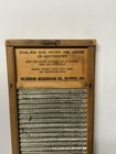 Columbia Washboard Co  Dubl Handi Metal And Wood Washboard Vintage