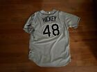2014 Rays Nats Jim Hickey Game Used Worn Road Jersey Zim Patch Size 50 Mlb Holo