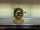 Old Ussr Vostok Flight Rocket Metal Globe 1961 Soviet Space Cosmos Desk Souvenir