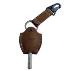 Handmade Leather Car Key Sleeve For Broken Key Car Key Cover For Men And Brown