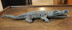 Vintage Cast Iron Alligator Crocodile 14 4 x 5 5  Doorstop 2 9 Lb Florida Figure