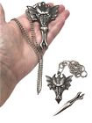 Dragon Neck Knife 30    Jewelry Chain Athame Fantasy Mythical Cosplay New In Box