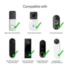 8 Ft Power Supply Adapter Charger For Arlo Eufy Google Nest Hello Video Doorbell