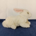 Miyoni By Aurora Small White Rabbit Plush Realistic Stuffed Animal Toy Tags