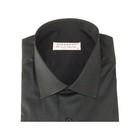 Mens 100  Italian Sheen Cotton Shirt High Quality Sorrento Turkey 1131 Black