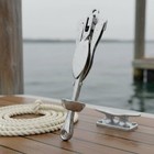 316 Stainless Steel Anchor Sturdy-duty Boating Hardware Easy To Stash