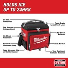 Milwaukee 48-22-8250 21 65-quart Red Heavy Duty Ballistic Jobsite Cooler