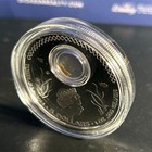 Rare Tokelau Great White Shark  5 Silver Coin Fossilized Tooth 2014 Dinosaur 1oz