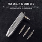 Oknife Otacle D1 Edc Titanium Multi-bit Driver edc Pocket Titanium Multi-tool