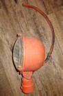 Old Vintage Antique  8 5  Orange Tractor Head Light Possibly Massey Ferguson 