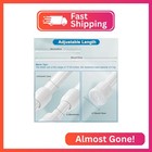 Aisoso 2 Pcs Spring Tension Curtain Rods Telescoping Small Short Window Rod No D