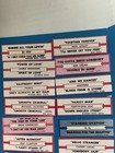 Lot Of 25 Jukebox Strips For 45 Rpm Records Mixed Artists Most Pop Rock