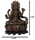 Supreme Cosmic Soul Hindu Deity Brahma Brahman Four Faced Vedas Trinity Being