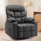 360   Swivel Recliner Chairs For Adults  Rocker Chair With Heat And Massage