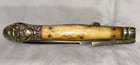 English Bowing Knife Made In Shefield England Circa 1910  rare