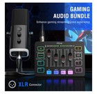 Fifine Gaming Equipment Bundle  Dynamic Xlr usb Gaming Microphone Set With Mixer