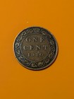1910 Canada Large Cent - Canadian One 1 Cent Coin King Edward Vii