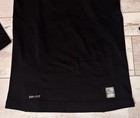 Nike Pro Combat Dri-fit Compression Long Sleeve Shirt Size M - Black - New