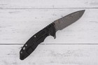 Rick Hinderer Xm-18 3 5 Stainless Spanto Raindrop Damascus     Battle Black