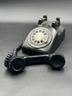 Vintage Bell System Western Electric Black Rotary Dial Telephone Antique Phone
