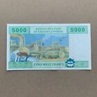 Central African States Chad 5000 Francs Banknote 2002 P609 Currency Paper Money