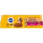 Pedigree Chopped Ground Dinner Wet Dog Food  Filet Mignon Beef 13 2 Oz  24 Cans