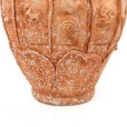 China 618-907 Ad Tang Dynasty Red Pottery Offering Vessel With Zodiac   Lotus 