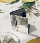 Antique Sterling Silver Book Pill Box