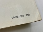 1999 Mercury  23 Marine Engine Gm V8 Book 2 Of 2 Service Manual 90-861326--1