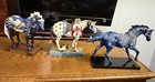 Trail Of Painted Ponies Collectors Resin Horse Figurines Lot Of 3