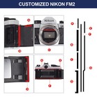 Pre-cut Custom Light Seal Foam Sponge Kits Repair For Nikon Fm Fm2 Fe Fe2 Us