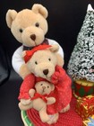 Avon A Beary Merry Holiday Celebration Musical Animated Bears Sing Christmas Vtg