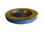  the Adoration Of The Child  Springbok Circular Jigsaw Puzzle W box Vtg Complete
