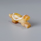Antique Burmese Pagan Dynasty Banded Agate Tiger Figurine Pendant