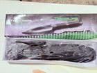 Tri-blade  triclops   Spearhead Knife   Nylon Sheath Hunting Survival Combat