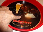 Vintage Budweiser  Beer Tray Anheuser  Brewing Co  St  Louis Mo  1940s