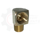 Ingersoll-rand 95031795   5 8  Inverted Flare X 1 2  Mnpt 90 Degree Brass Elbow