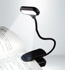Clip-on Led Reading Light     Battery Flexible Lamp For Book  Laptop  Ereader