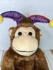 Plush Ringling Bros Jester Monkey 18    The Greatest Show On Earth Circus Souvenir