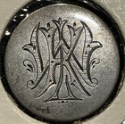1877 Seated Liberty Dime Love Token     Engraved    wkl        Nicely Engraved