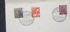 Post Ww2 Wwii  German Cover Letter Envelope W Multiple Stamps Frankfurt 1949