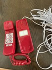 Golden Eagle Trim Line Red Retro Telephone Model Ge5303  Working  Large Buttons 