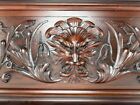 Horner Carved Mahogany Large Architectural Griffin Lion Northwind Ornate Panel