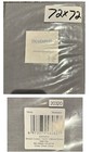 Fabric Shower Curtain Hemp 72  X 72  Sharkskin Gray By Nestwell New
