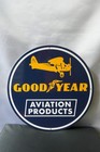 Goodyear Aviation Products    wingfoot Plane Edition Metal Sign     50 Cm  19 7    